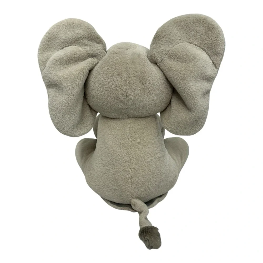 GUND Baby Flappy Animated Peek A Boo Singing Elephant Plush 11